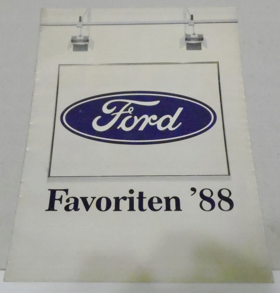 Prospekt Ford Favoriten '88 Okazja katalog