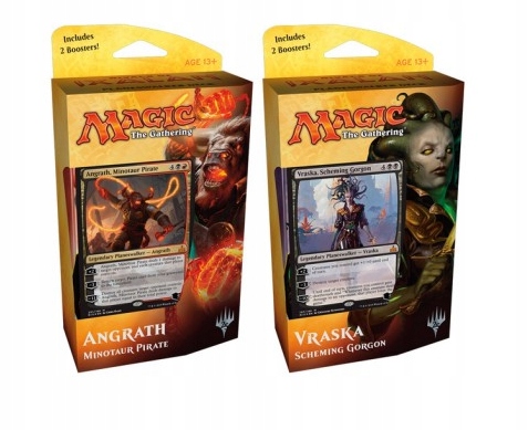 G4566 Magic The Gathering VRASKA , ANGRATH , KARTY