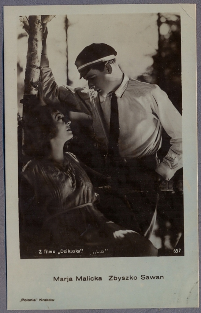 J. Malicka Z. Sawan ok.1930r. film DZIKUSKA f945