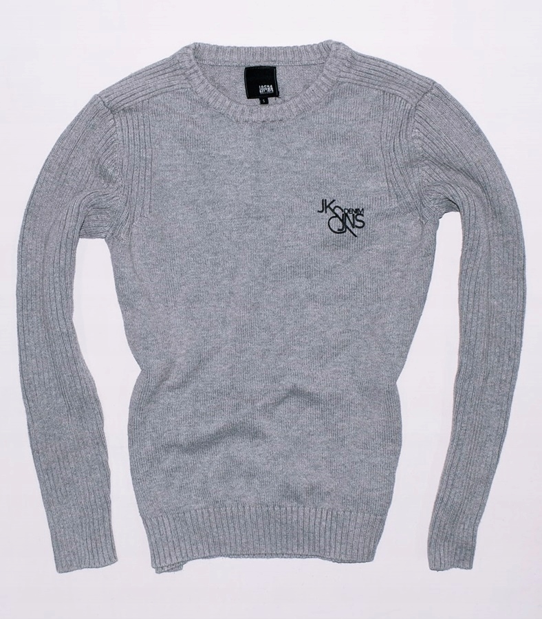 5113-5 JACK&JONES... m#k SWETER SYGNOWANY r.S