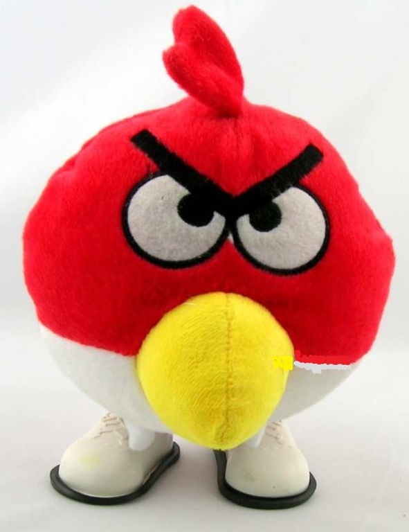 ANGRY BIRDS chodzi, gra PREZENT   nowy    MASKOTKA