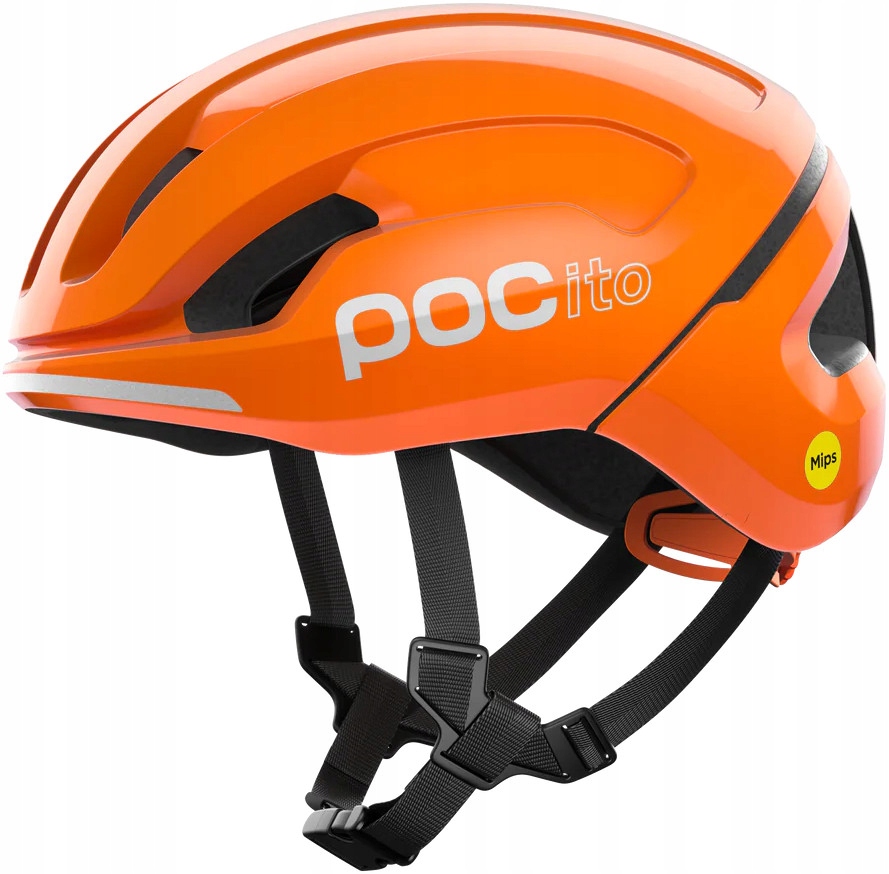Kask Dziecięcy Rowerowy POC POCito Omne MIPS fluorescent orange XS 48-52 cm