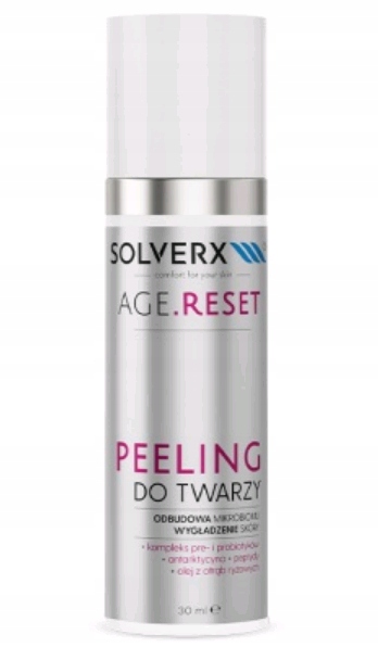 SOLVERX PEELING ODBUDOWUJE MIKROBIOM AGE RESET 30