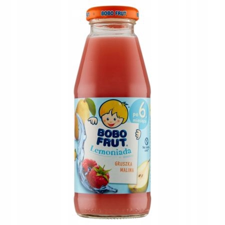 Bobo Frut Lemoniada gruszka malina 6m 300ml