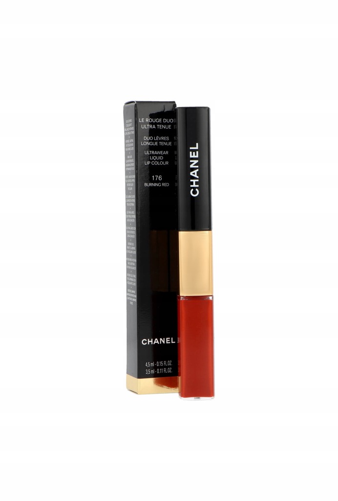 Chanel Le Rouge Duo Lipstick 176 Burning Red 8ml - 12347676601 - oficjalne  archiwum Allegro