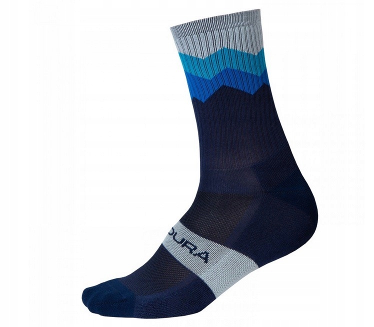 Skarpety Endura Jagged Socks Navy - L/XL (43-47)