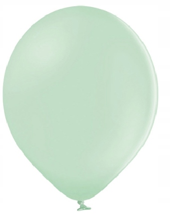 BALONY PASTELOWE KIWI BLADA ZIELEŃ 14" 50szt
