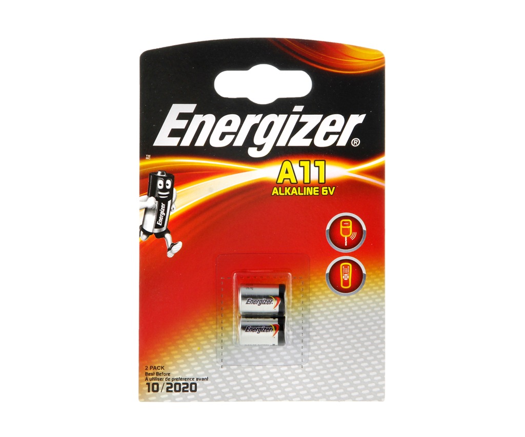 2 x Bateria ENERGIZER 6V E11A alkaline do pilota