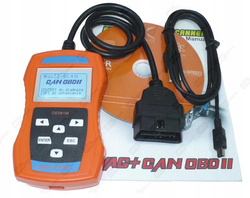 New!!! Tester Diagnostyczny Oe581M+ Obd Eobd Pl - 9815217898 - Oficjalne Archiwum Allegro