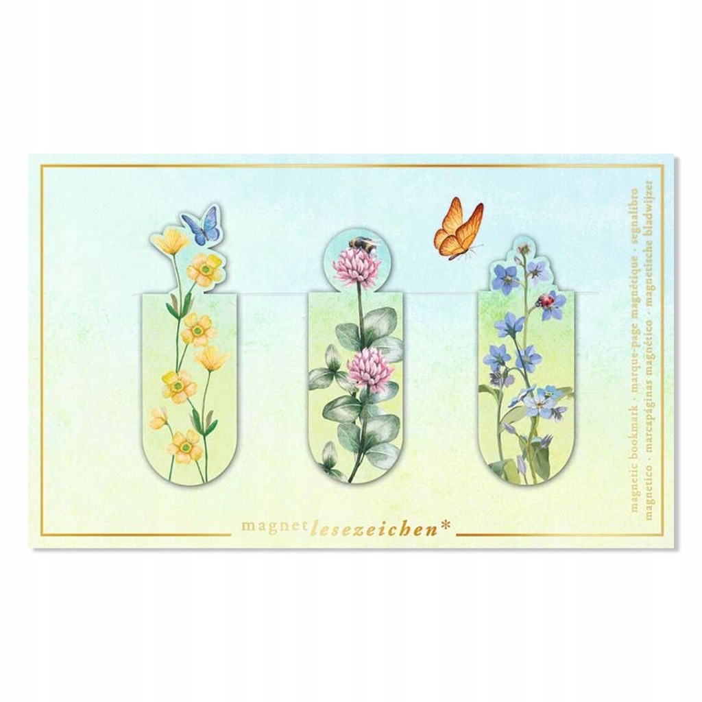 Zakładki magnetyczne - Łąka moses