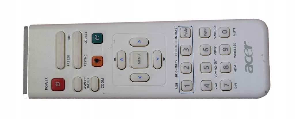 Pilot Acer A-2606 Projector Remote Control Laser