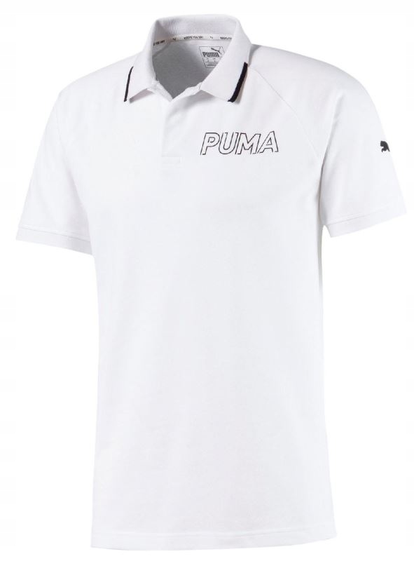 PUMA BIAŁA KOSZULKA POLO MĘSKA XXL