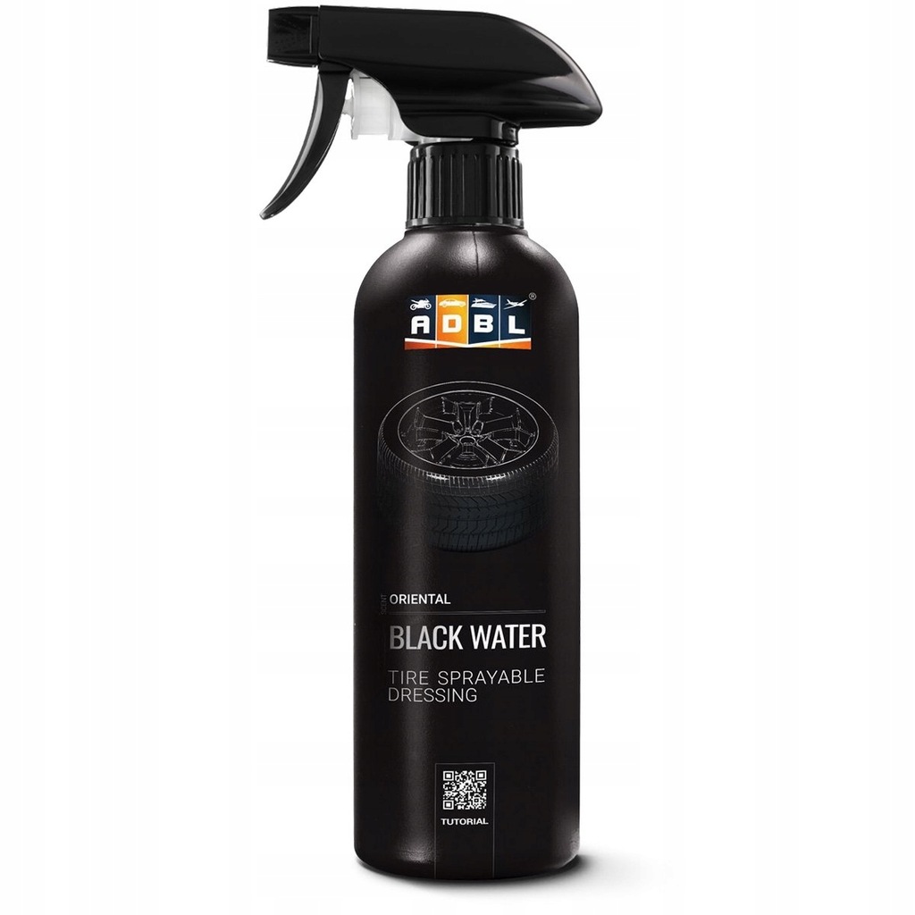 ADBL Black Water - Dressing w sprayu do opon 1L