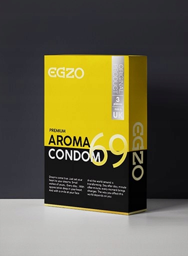 Prezerwatywy EGZO traditional condom AROMA 3pc