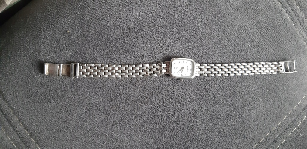Zegarek Bisset SOLID-PROS-WHITE Srebrny 925