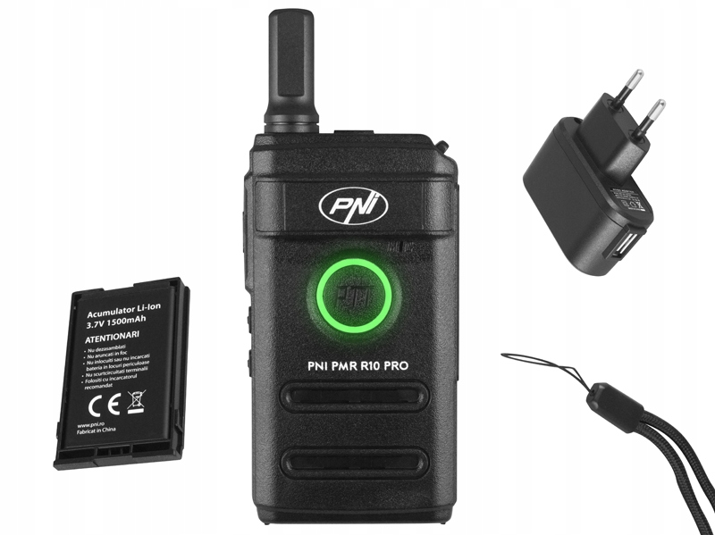 Krótkofalówka PNI PMR R10 PRO 446Mhz 0,5W 1500mAh,