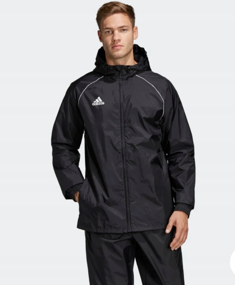 Kurtka przeciwdeszczowa adidas Core 18 NOWA 176 cm