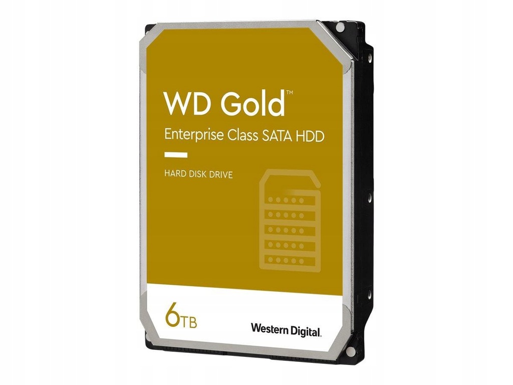 WD Gold 6TB SATA 6Gb/s 3.5inch 256MB cache 7200rpm internal RoHS compliant