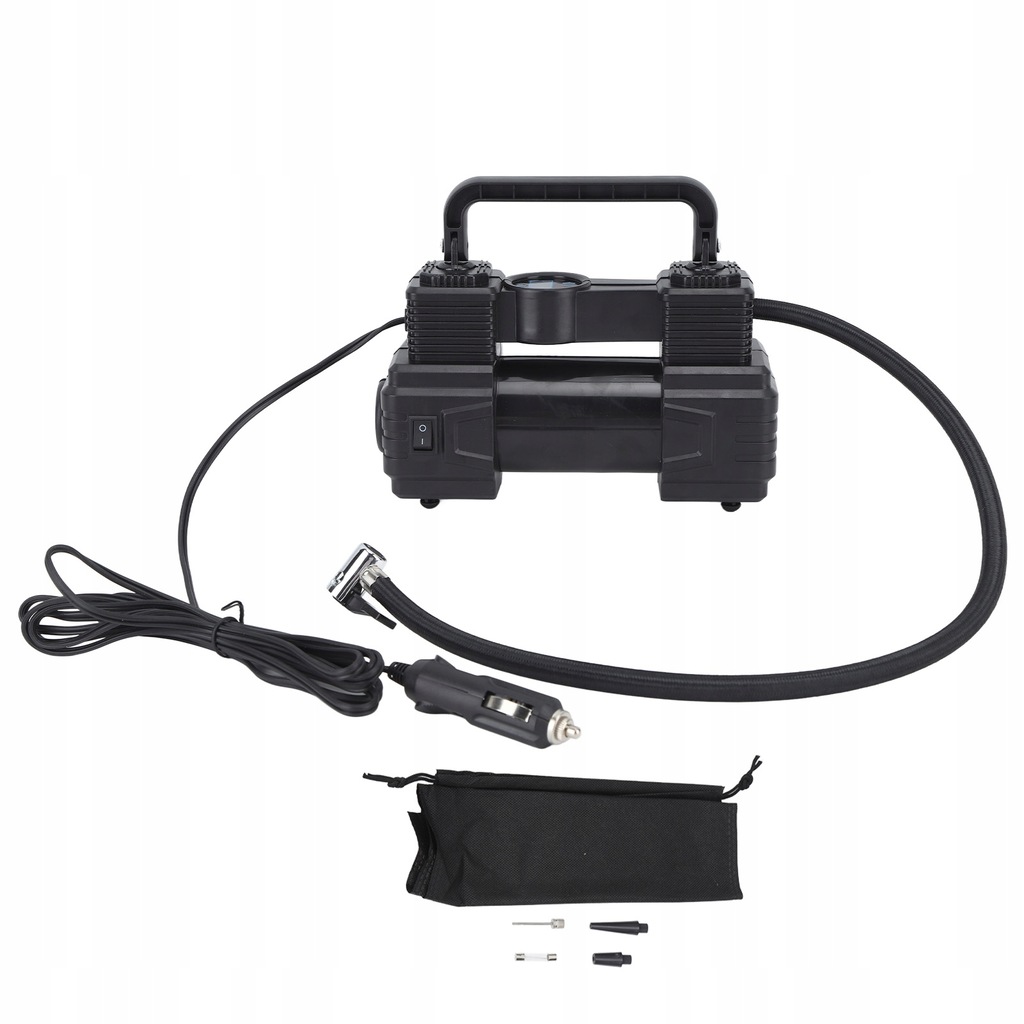 KOMPRESOR SAMOCHODOWY 12V POMPKA SPRĘŻARKA 120W
