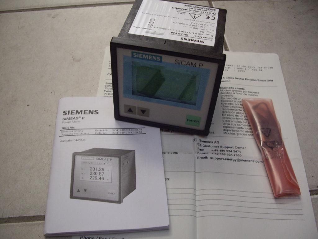 Siemens Power Meter Simeas P Sicam P50