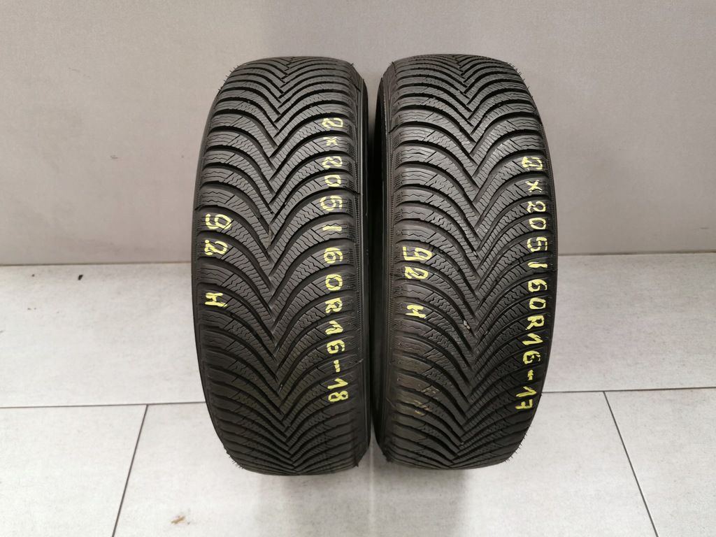 205/60/16 92H MICHELIN ALPIN 5 DOT.2018/17R