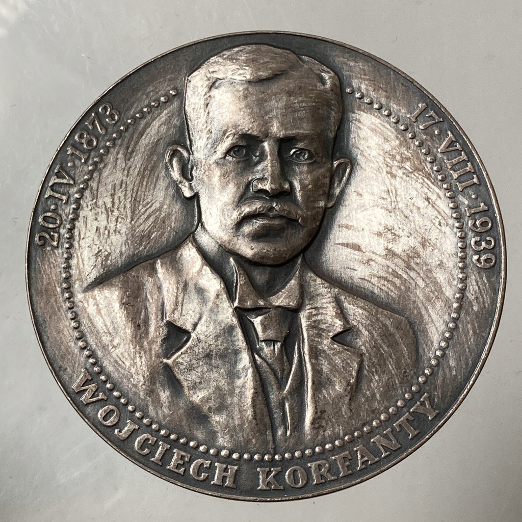 III RP medal Wojciech Korfanty Powstania Śląskie TWO 1991 Mennica