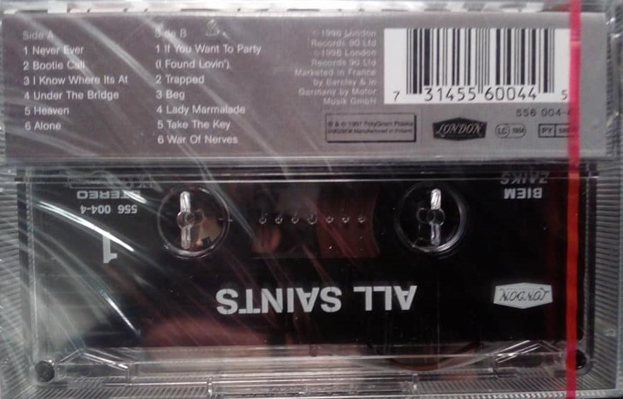 Купить ALL SAINTS - новая запечатанная кассета Hip-Hop: отзывы, фото, характеристики в интерне-магазине Aredi.ru