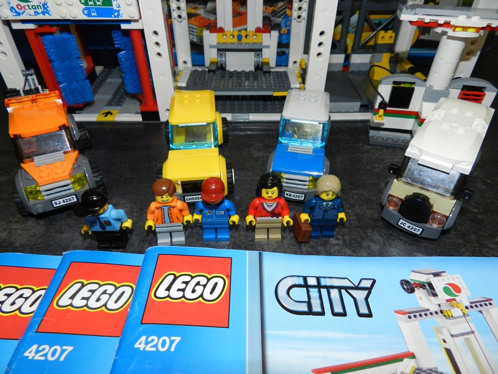 LEGO CITY 4207 OGROMNY GARAŻ *Pudełko+instrukcje - 7806580127