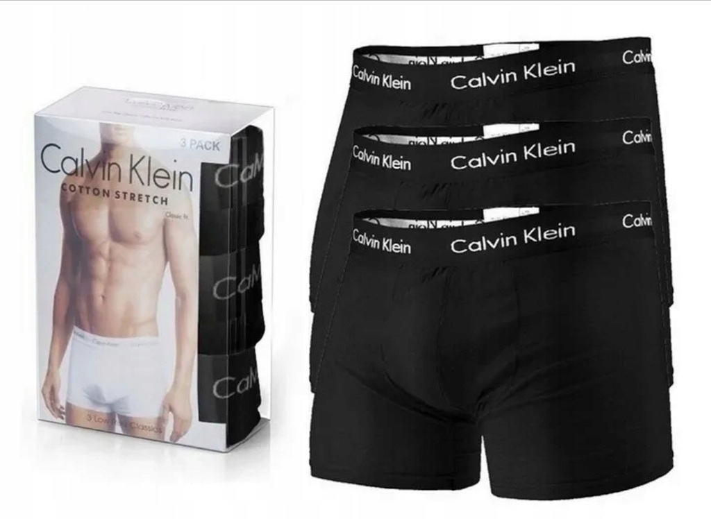 Majtki Bokserki Calvin Klein r. M 3pack