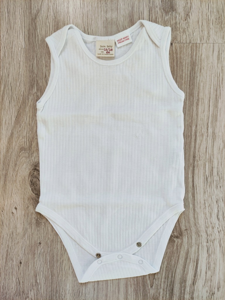 białe body zara r.86