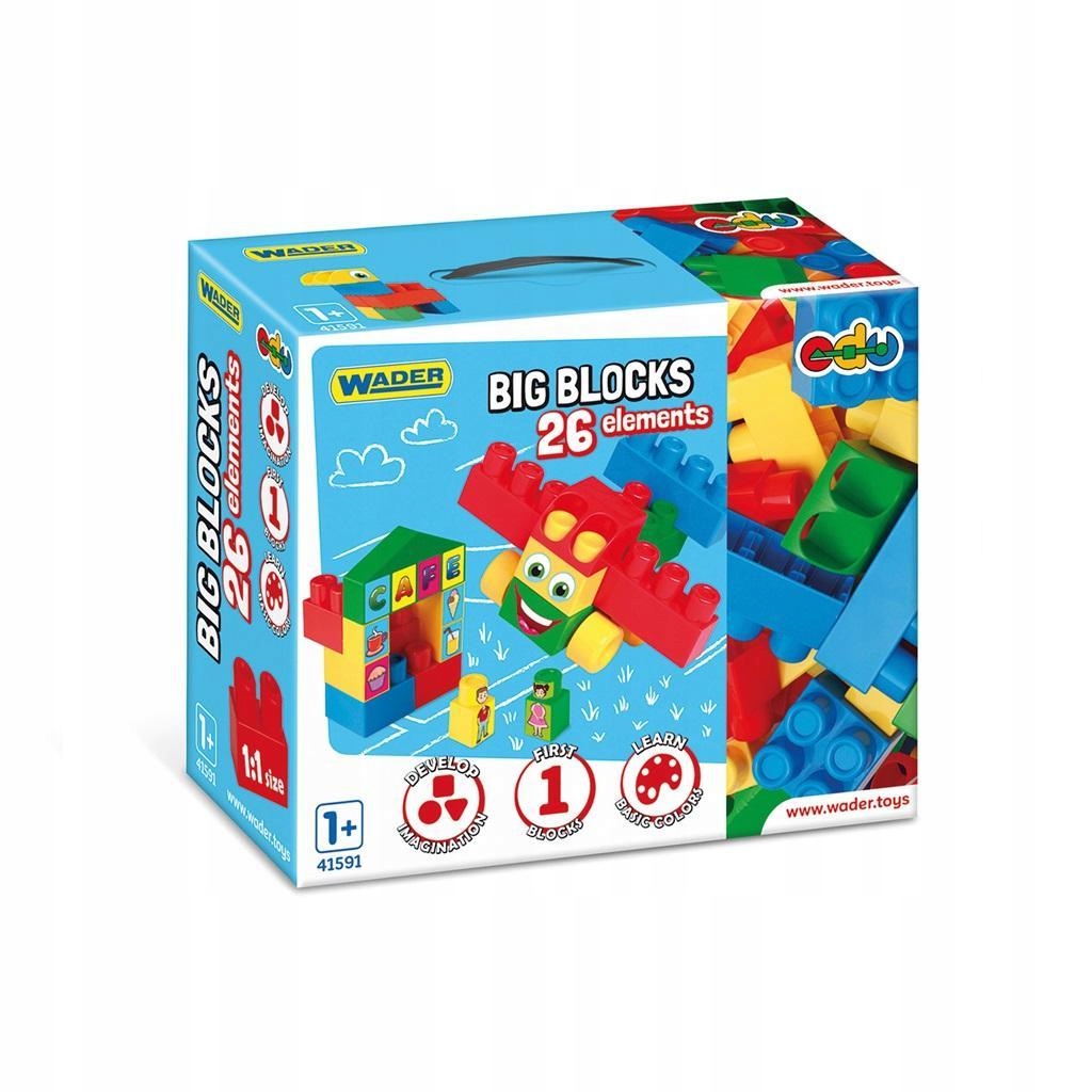 BIG BLOCKS KLOCKI 26EL, WADER