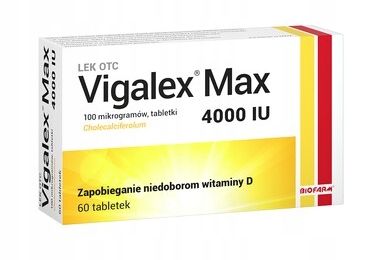 Vigalex Max Witamina D 4000 60 tabletek