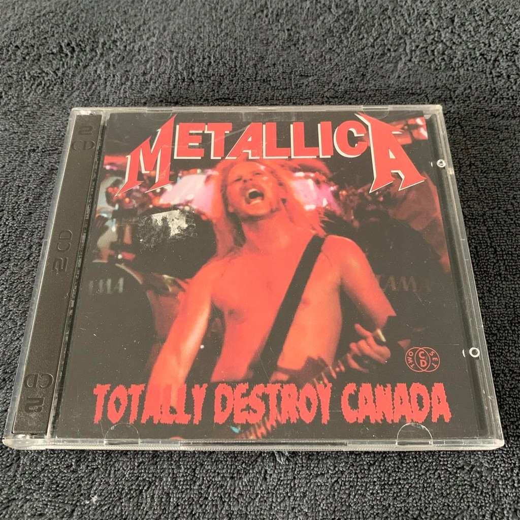 METALLICA Totally Destroy Canada 2CD 1992 RAR