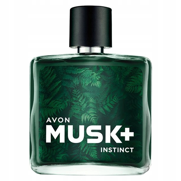 Avon MUSK INSTINCT męski zapach 75 ml + gratis