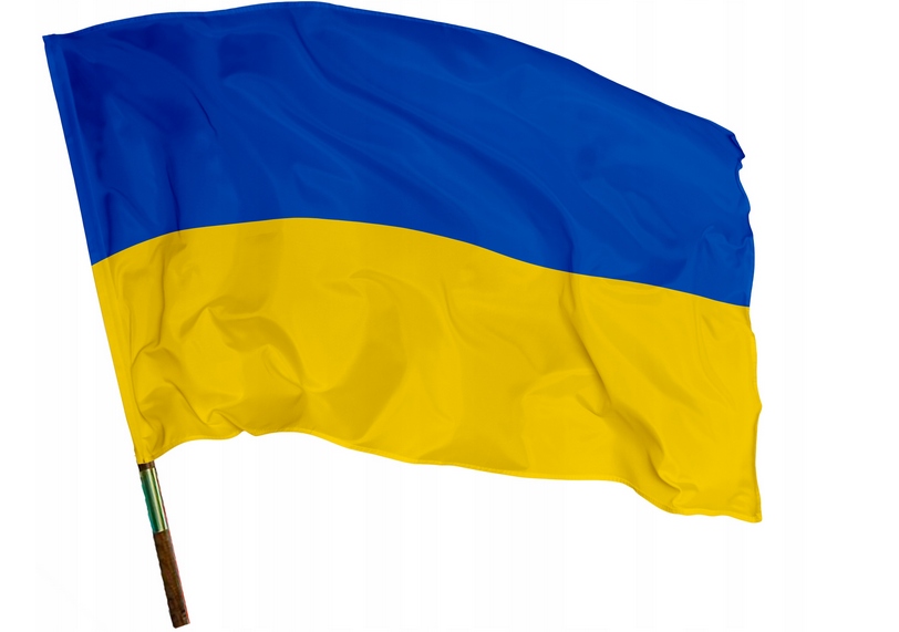 Flaga UKRAINY 150/92cm DUŻA! FLAGA UKRAINA HIT!!