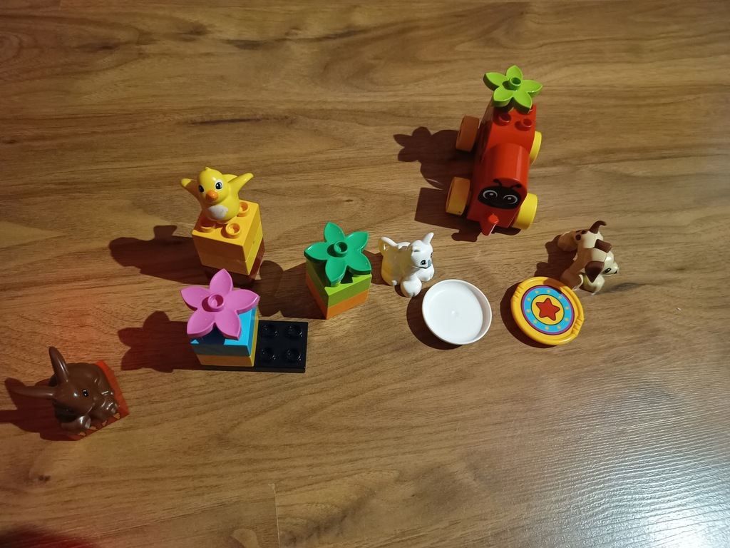 Klocki Duplo różne.