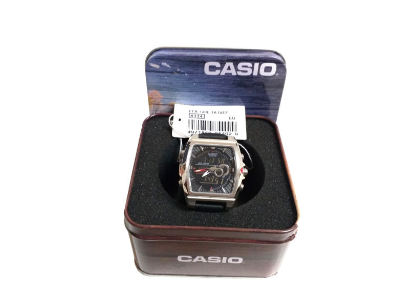 JAK NOWY ZEGAREK MĘSKI CASIO EDIFICE EFA-120