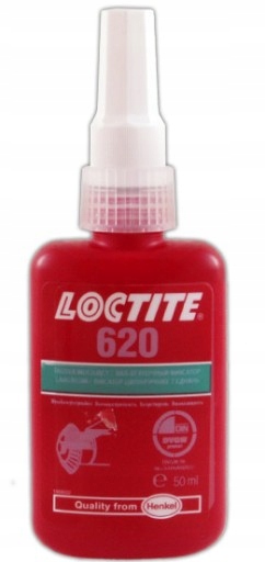 LOCTITE 620 Klej aneorobowy PAKIET 5 SZTUK