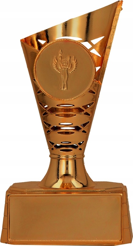 Brązowy Puchar z Wklejką 11 cm + tabliczka GRATIS