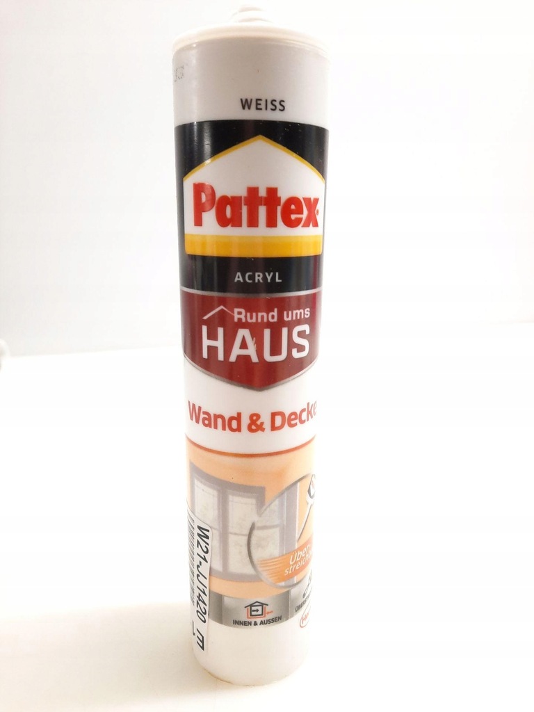 SILIKON PATTEX BIAŁY 300 ML