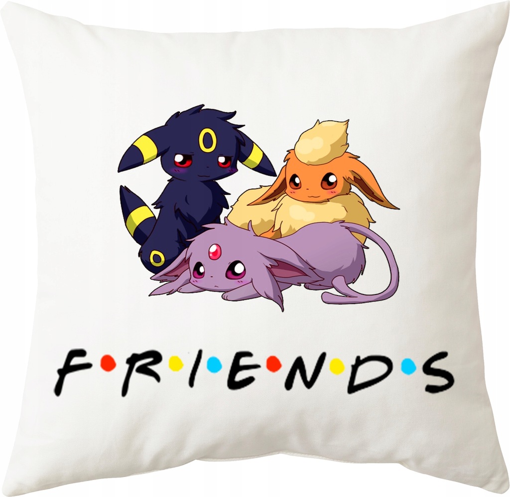 Poszewka Na Poduszkę Pokemon Umbreon Espeon Cute