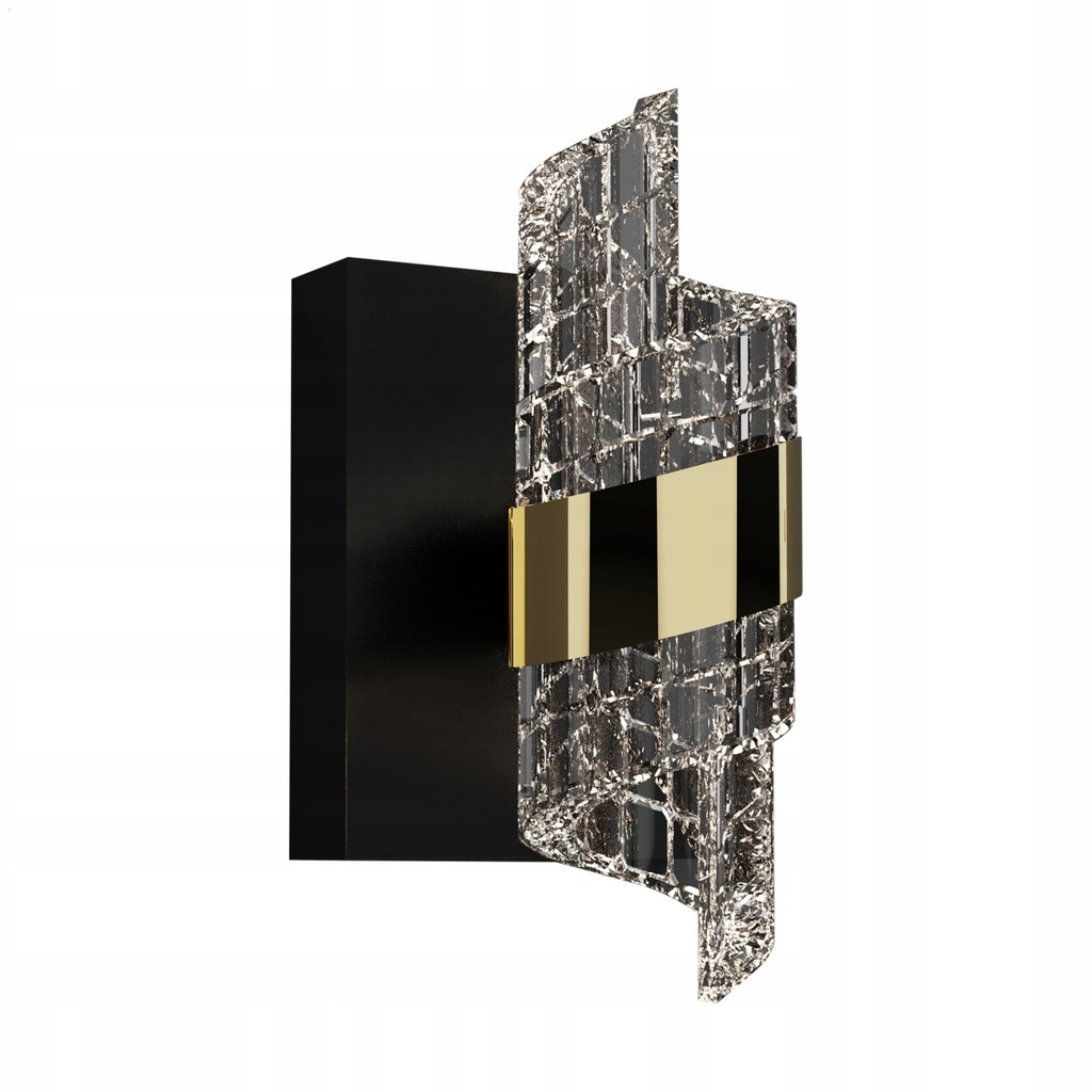 Italux Tonga WL-26374-9W-3K-BK-GD kinkiet lampa ścienna LED LED