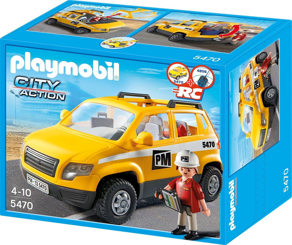 PLAYMOBIL 5470 POJAZD KIEROWNIKA BUDOWY