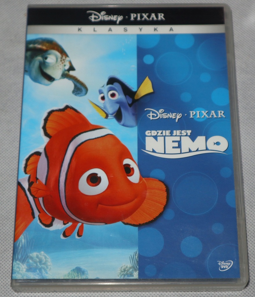 DVD : GDZIE JEST NEMO (2003) Finding Nemo PL