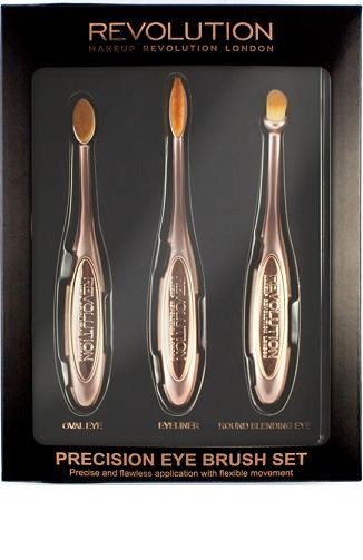 Makeup Revolution Precision Eye Set Zestaw szczote