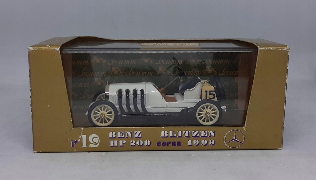 BENZ BLITZEN HP200 CORSA (1909) - BRUMM r19 ITALY