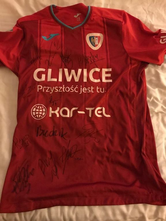 Koszulka Piast Gliwice Autografy - Tosia Stępień