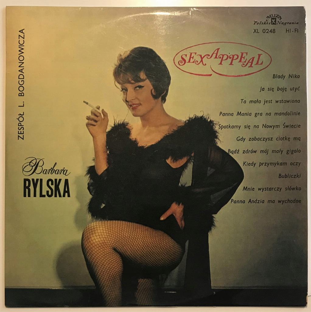 Barbara Rylska - Sex Appeal LP XL0248 DB