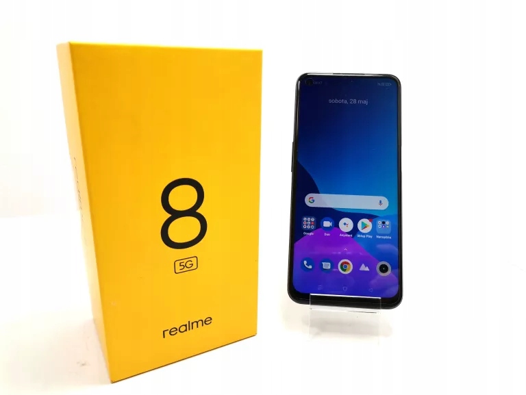 TELEFON REALME 8 5G RMX3241 4GB/64GB KOMPLET - 12212121320 - oficjalne ...