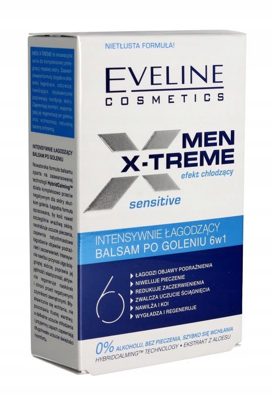 Eveline Men X-Treme 6w1 Balsam po goleniu 100 ml